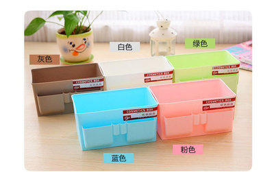 廠家直銷粉嫩大容量塑料韓國雜物桌面收納盒 美學(xué)與實(shí)用的完美融合